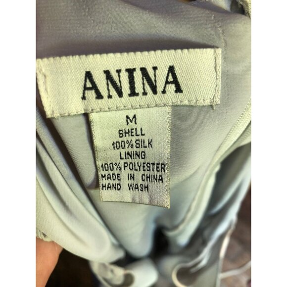 Silk Dress, Silk Maxi Dress, Hawaiian Dress, Silk Slip, Silk Chiffon, Silk Slip - Picture 9 of 9